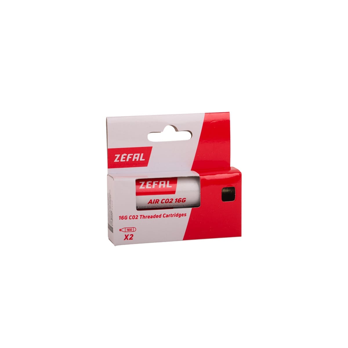 ZEFAL Threaded CO2 Cartridge 16g (x2)