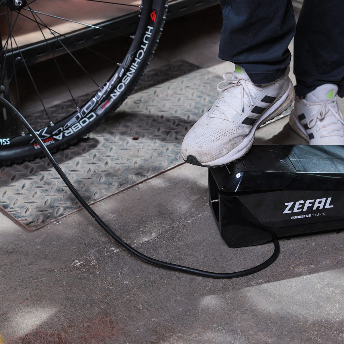 ZEFAL TANK Tubeless Compressor Floor Pump