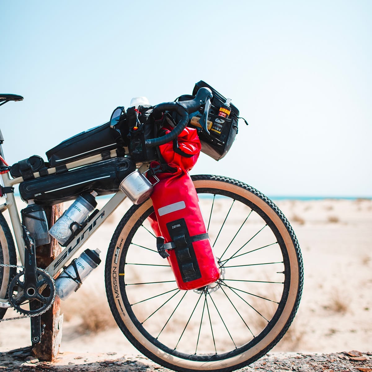 ZEFAL Z ADVENTURE FORK Fork Bag and Mount