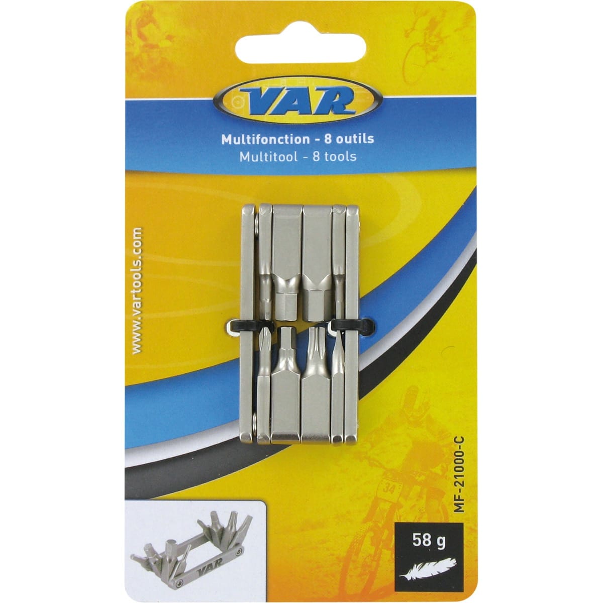 Multi-verktyg VAR COMPACT (8 verktyg)
