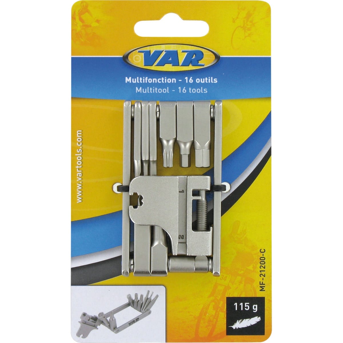 VAR multitool (16 gereedschappen)