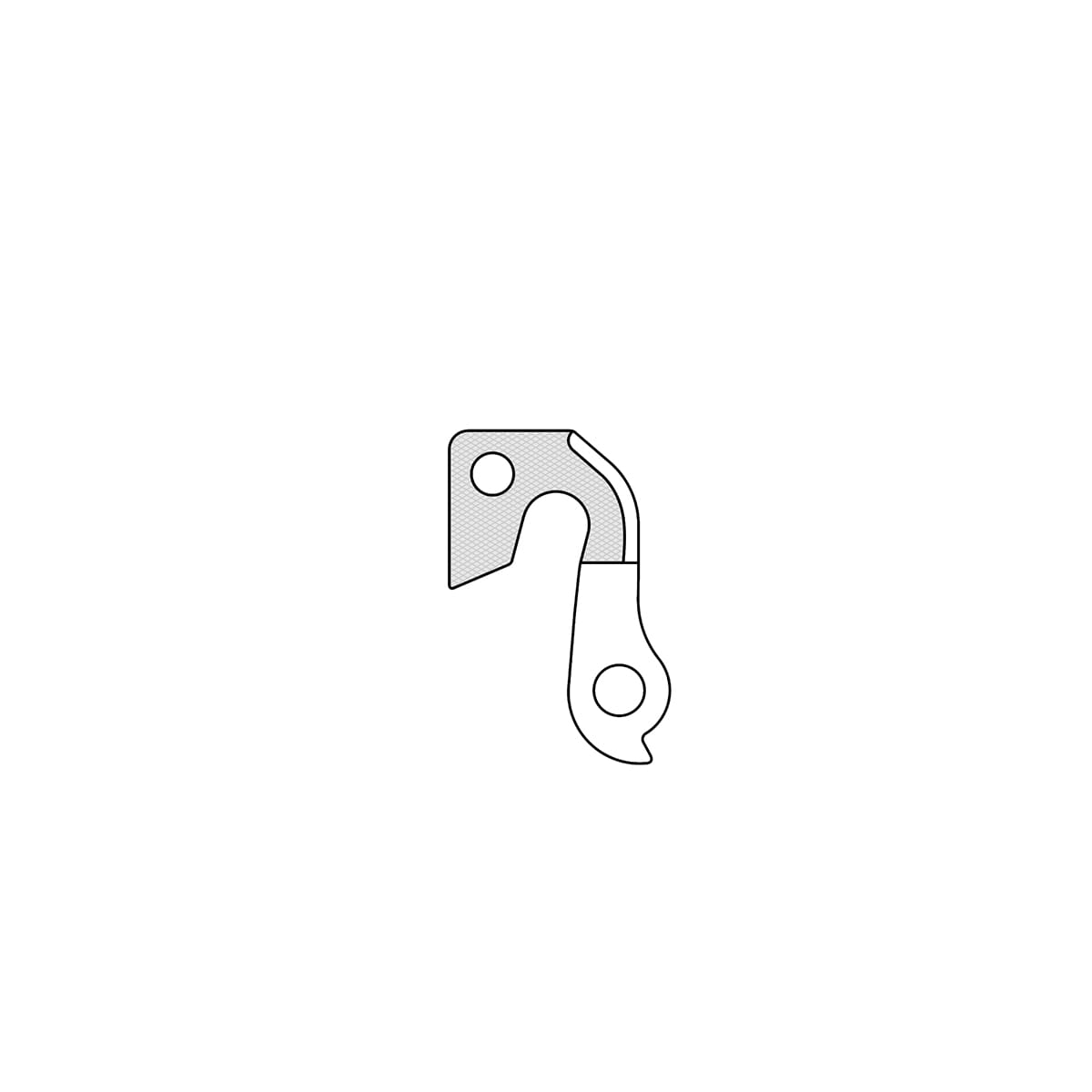Derailleur Hanger VAR DH-69146 GT/Kettler/KHS/Airborne