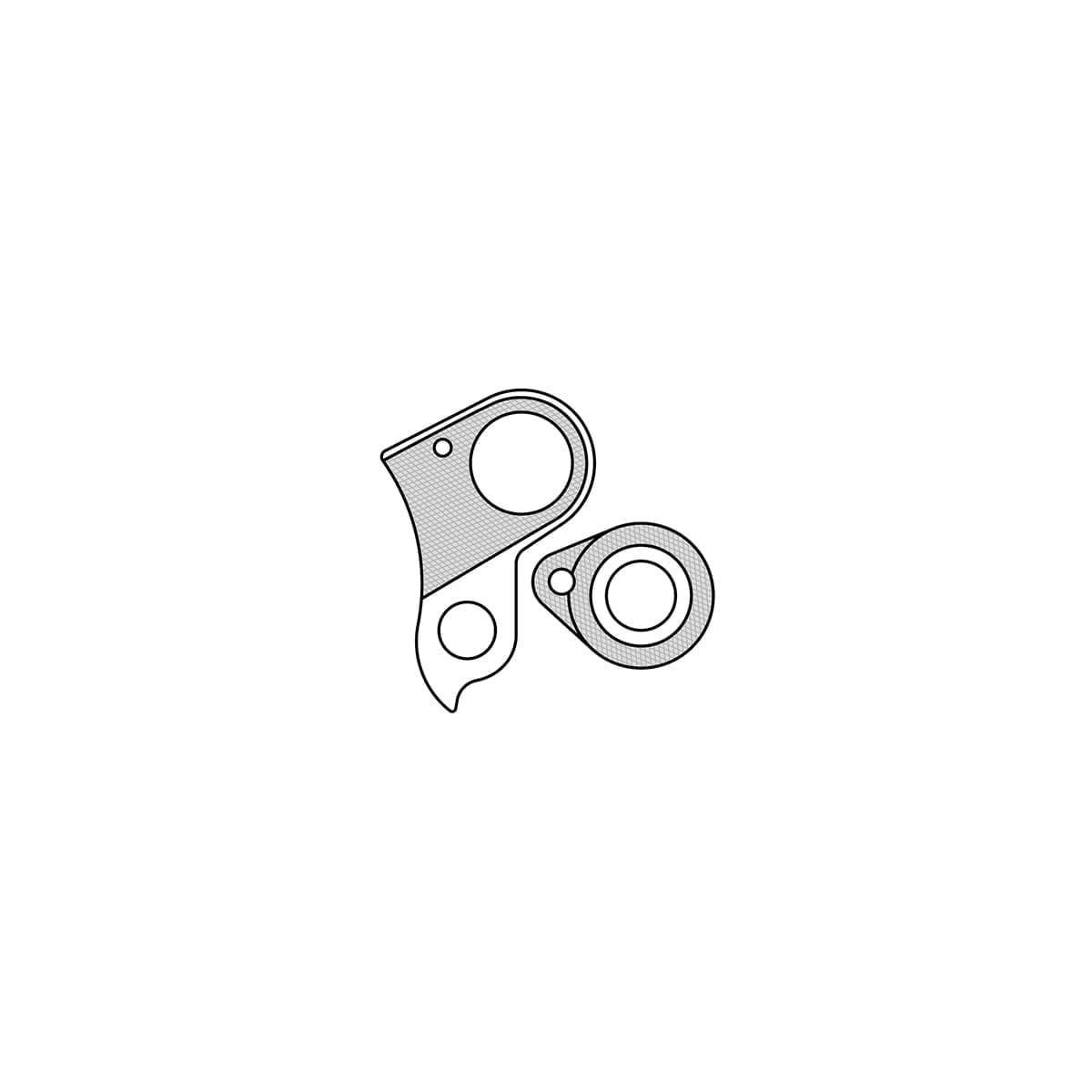Derailleurhanger VAR DH-69176 Cube