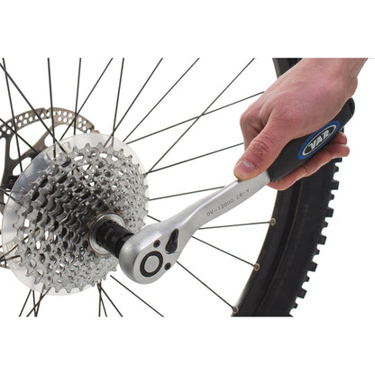 VAR Cassette Removal Tool with Guide for Shimano Hyperglide & Sram
