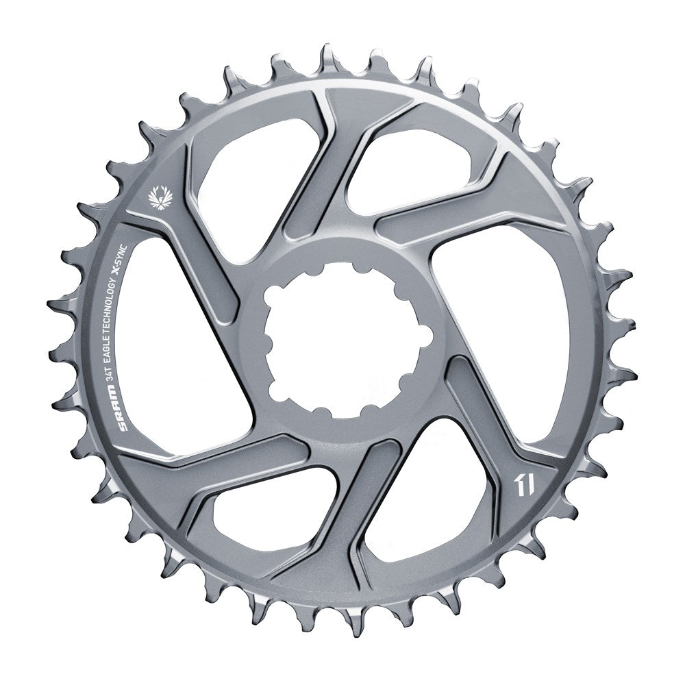 SRAM EAGLE X-SYNC 2 BOOST 11/12-Speed Direct Mount Offset 3mm Grey Single Chainring