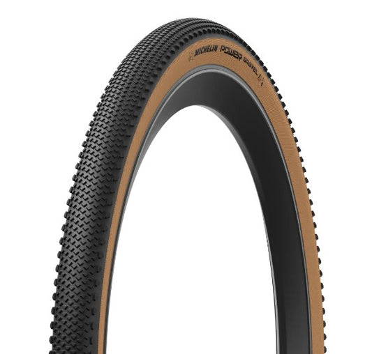 Plášť MICHELIN POWER GRAVEL Competition Line Tubeless Ready Hnědý