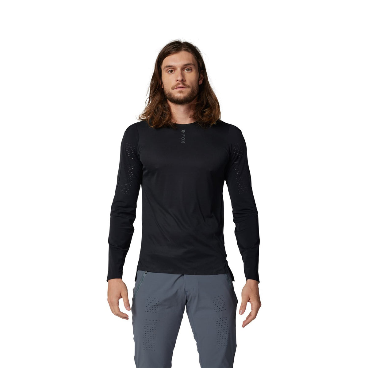 FOX FLEXAIR PRO Long Sleeve Jersey Black