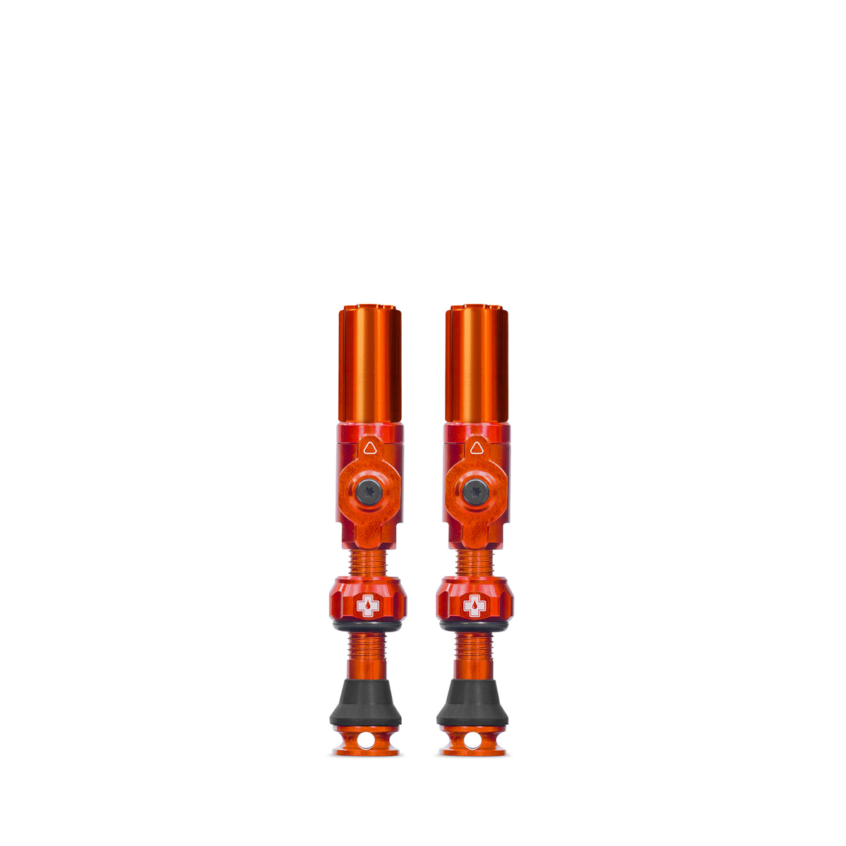 Tubeless ventilky MUC-OFF Big Bore Hybrid (Schrader) Medium oranžová