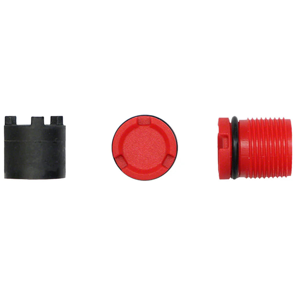 Tool + Axle caps LOOK X-TRACK Pedals Red