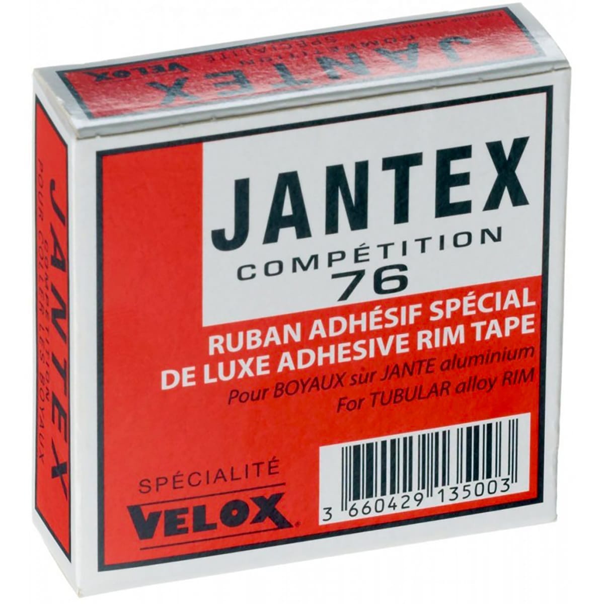 Självhäftande tejp för tubulär VELOX JANTEX 76 FÖR ALUMINIUMFÄLG