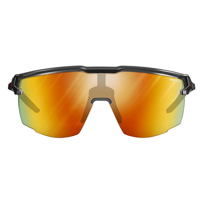 JULBO ULTIMATE Glasses Black/Red Reactiv Light Amplifier Photochromic