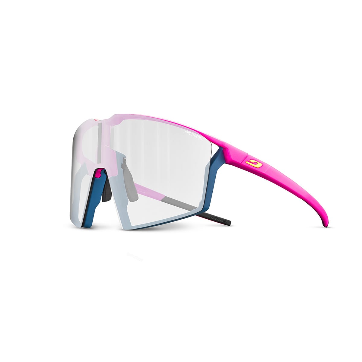 JULBO EDGE Glasses Fluo Pink/Blue Spectron 3 Smoke