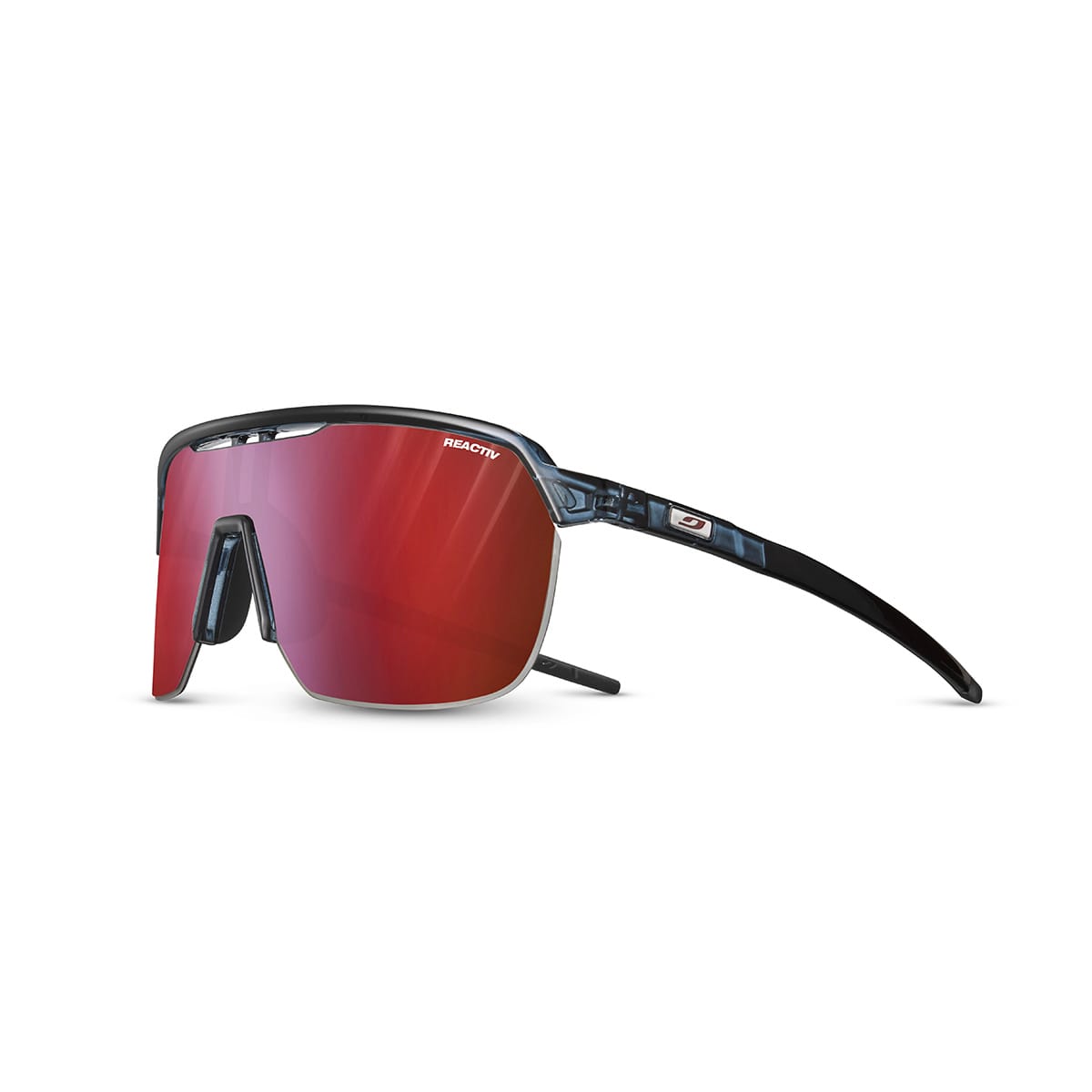 JULBO FREQUENCY Glasses Blue Translucent/Black Reactiv High Contrast Photochromic