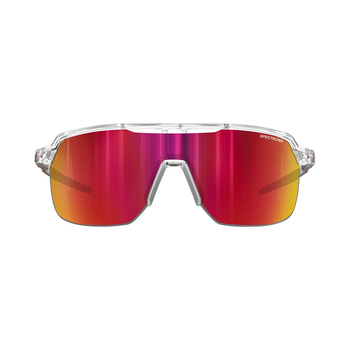 JULBO FREQUENCY Glasses Crystal/Red Spectron 3CF Smoke