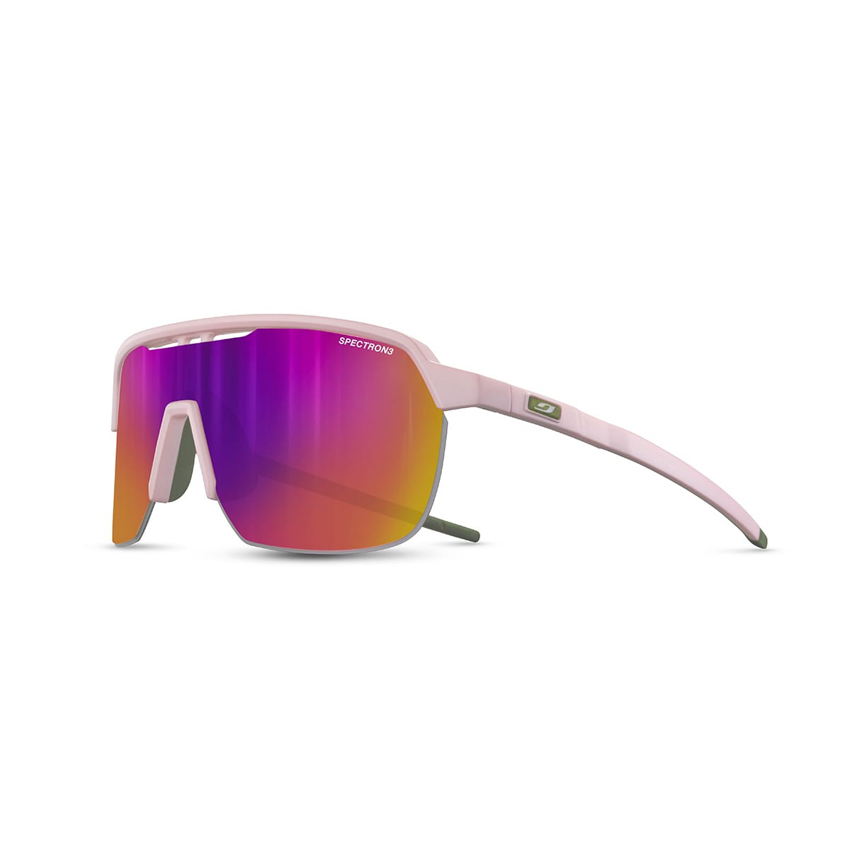 Okulary JULBO FREQUENCY Różowy pastelowy/Zielony Spectron 3CF Smoke