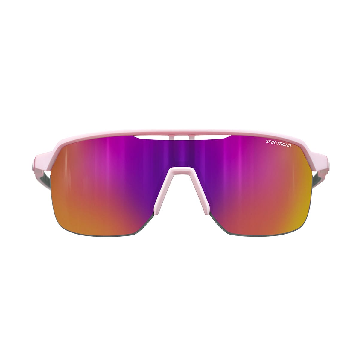 Okulary JULBO FREQUENCY Różowy pastelowy/Zielony Spectron 3CF Smoke