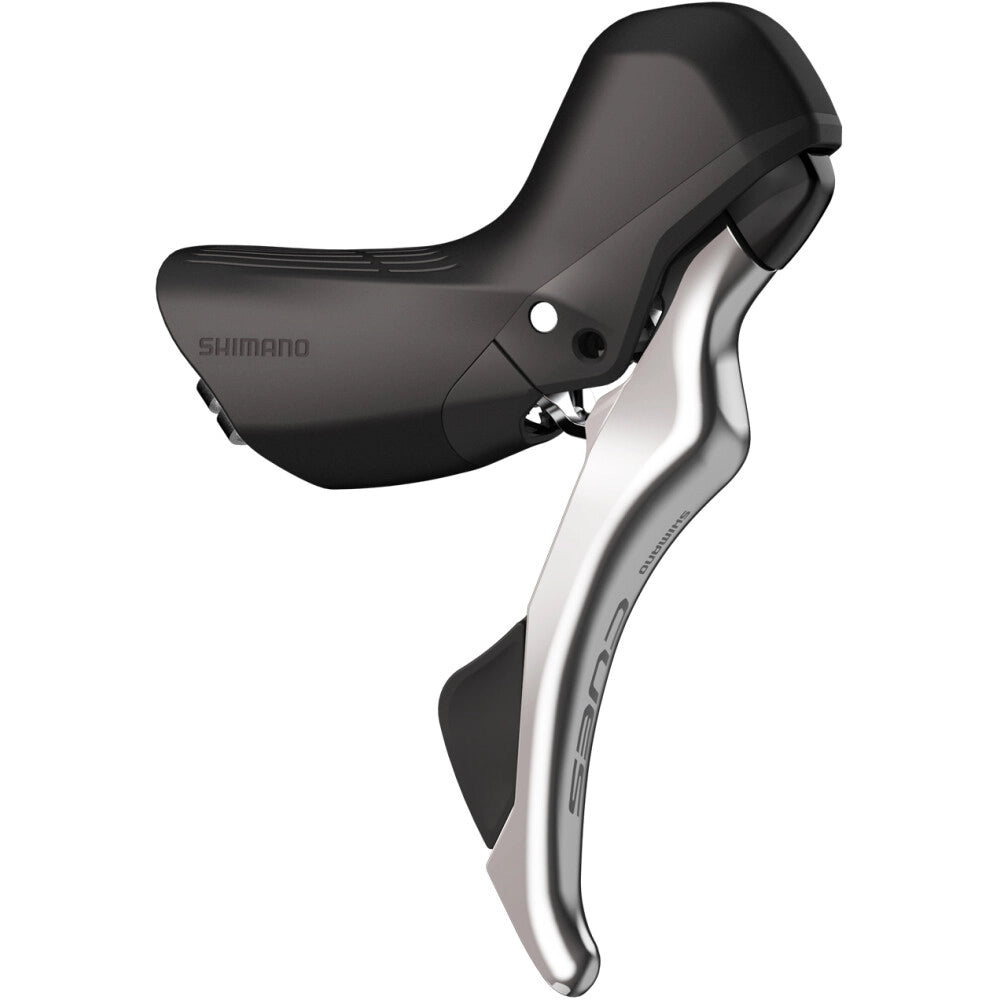 Oikea 10/11V SHIMANO CUES ST-U6030 -vaihdevipu - Polish Silver -erikoisversio