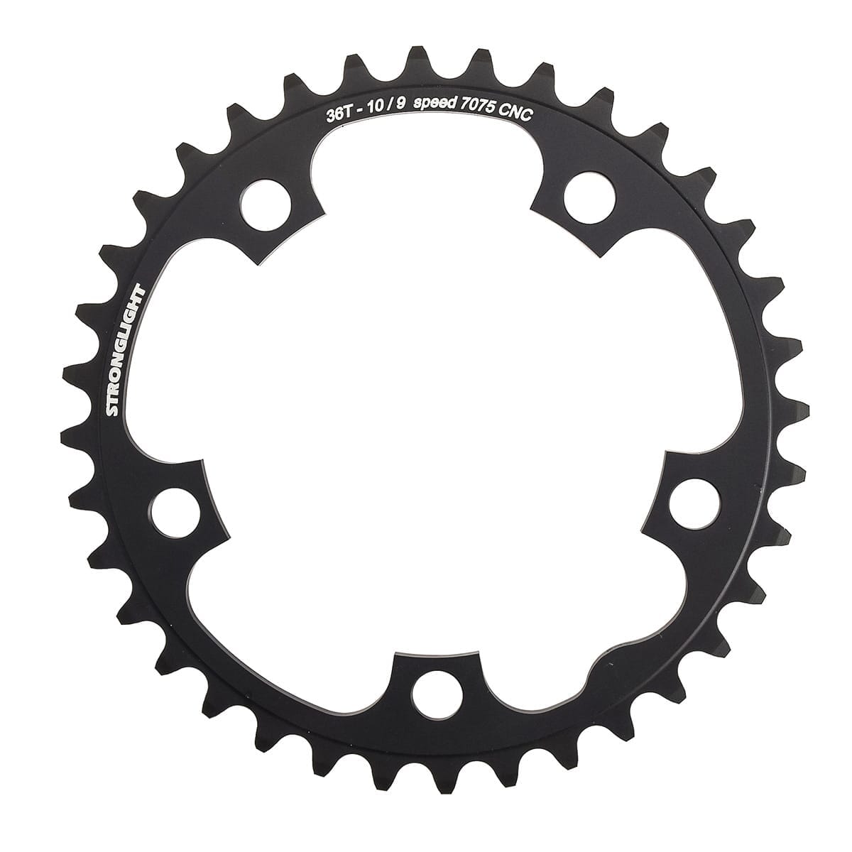 Inner Chainring 9/10S STRONGLIGHT ALU 7075 Type S 110 mm Black
