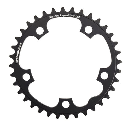 Inner Chainring 9/10S STRONGLIGHT ALU 7075 Type S 110 mm Black