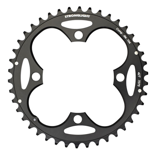 Ydre klinge STRONGLIGHT ALU 7075 9-gear 4 huller 104 mm