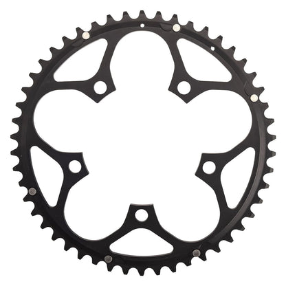 Buitenste Tandwiel 9/10V STRONGLIGHT ALU 7075 Type S 110 mm Zwart