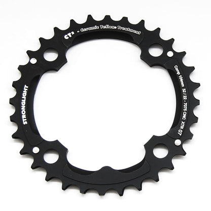 Ενδιάμεσο Πλατό STRONGLIGHT CT² SHIMANO XTR M970 9V 4 Τρύπες 104 mm