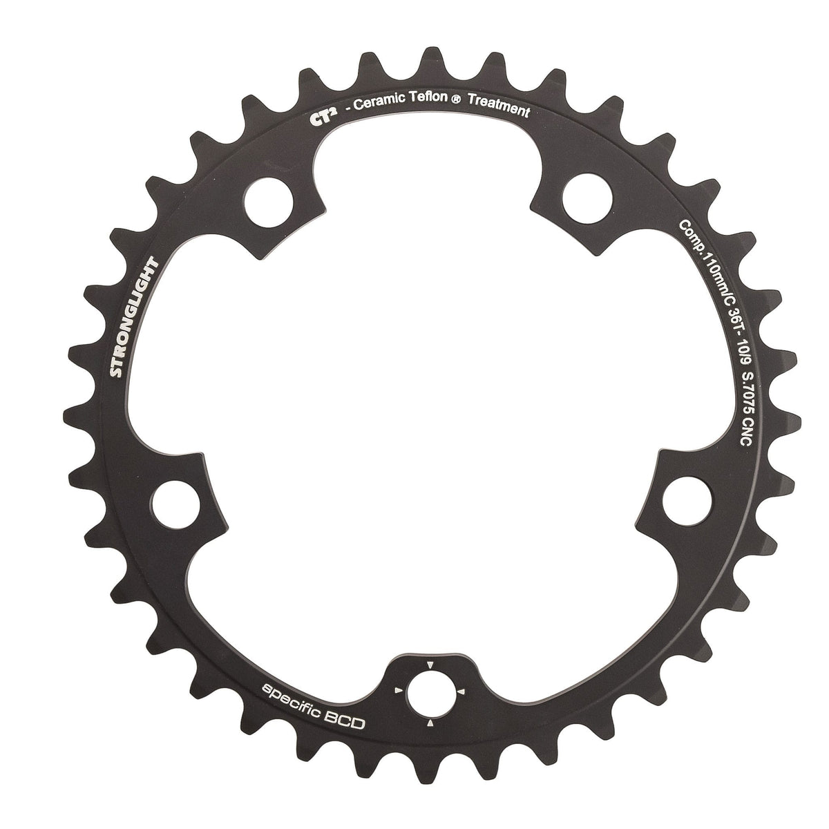 Inner Chainring 9/10S STRONGLIGHT CT² Campagnolo Type C 110mm