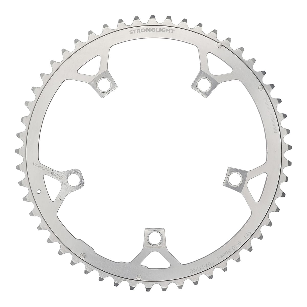 Ydre klinge 9/10V STRONGLIGHT ALU 7075 Campagnolo Type B 135 mm
