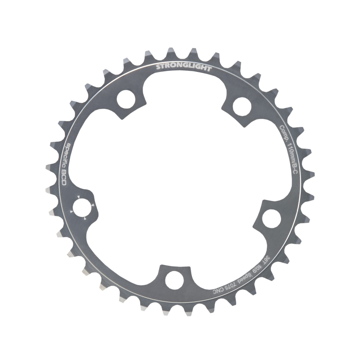 STRONGLIGHT ALU 7075 Campagnolo Type B 110mm 9/10S Inner Chainring