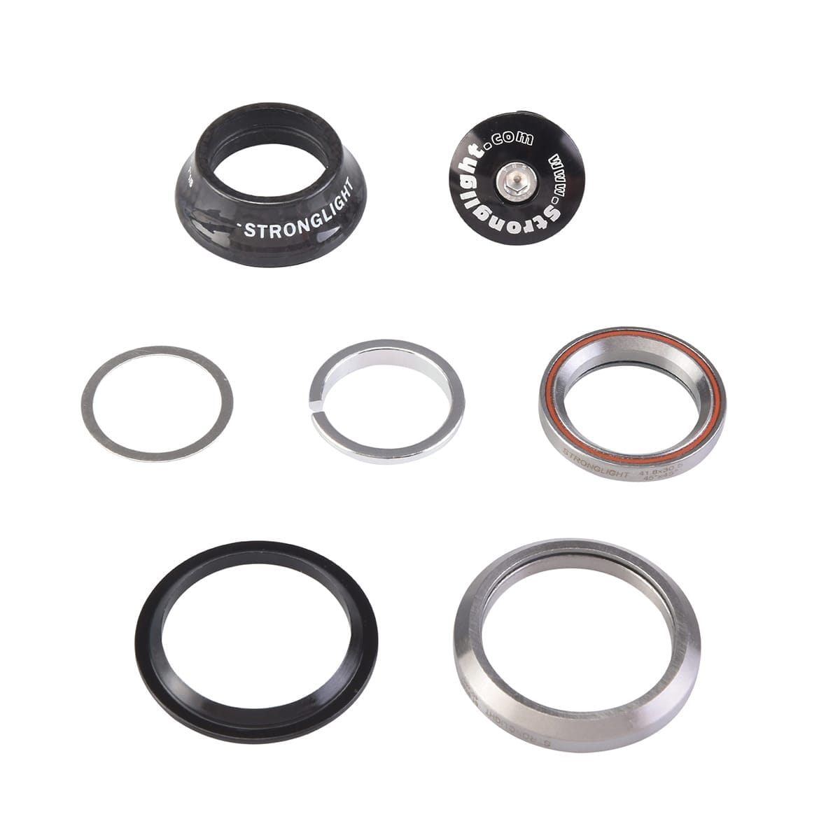 STRONGLIGHT LIGHT'IN CARBON Oversize Integrated Headset 1 1/8" - 1.5"