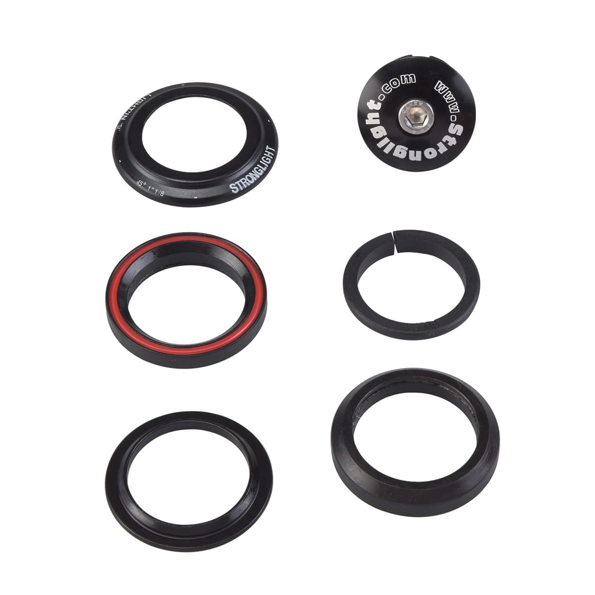 STRONGLIGHT LIGHT'IN STEEL 1"1/8 IS42 Integrated Headset