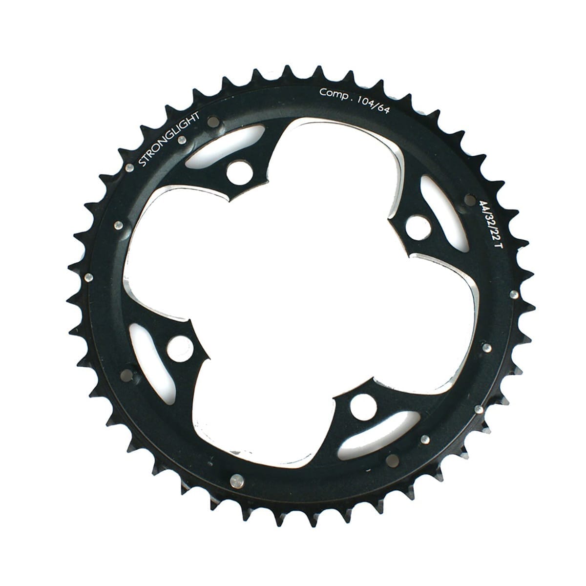 Yttre Kedjehjul STRONGLIGHT ALU 5083 9V 4 Hål 104 mm