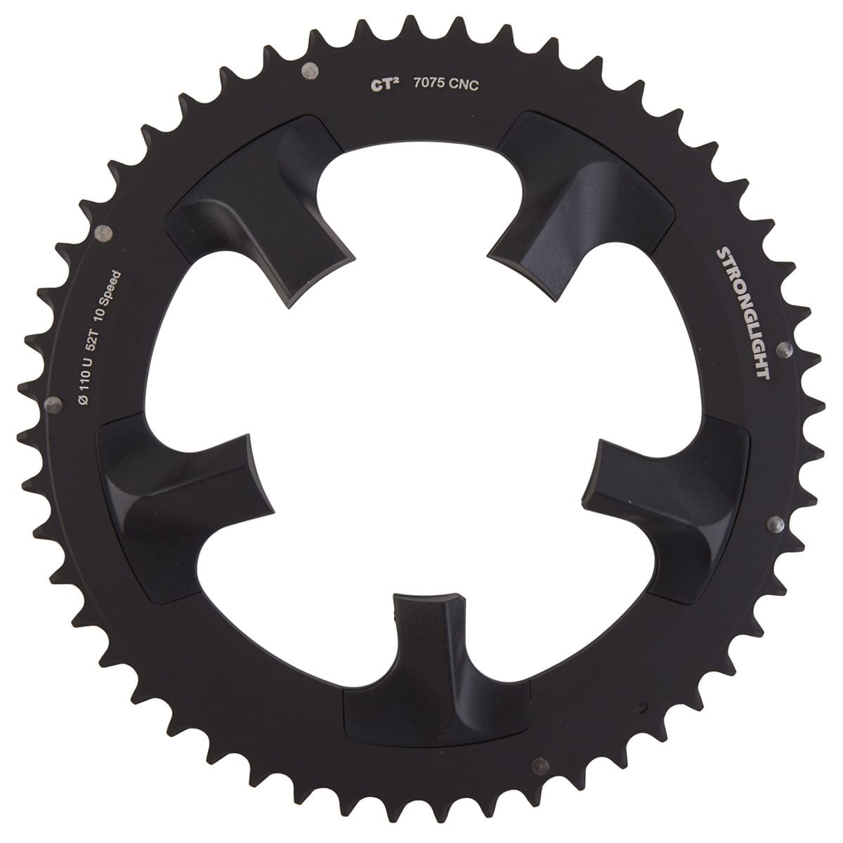 10-Speed Outer Chainring STRONGLIGHT CT² Shimano Ultegra 6750 110 mm