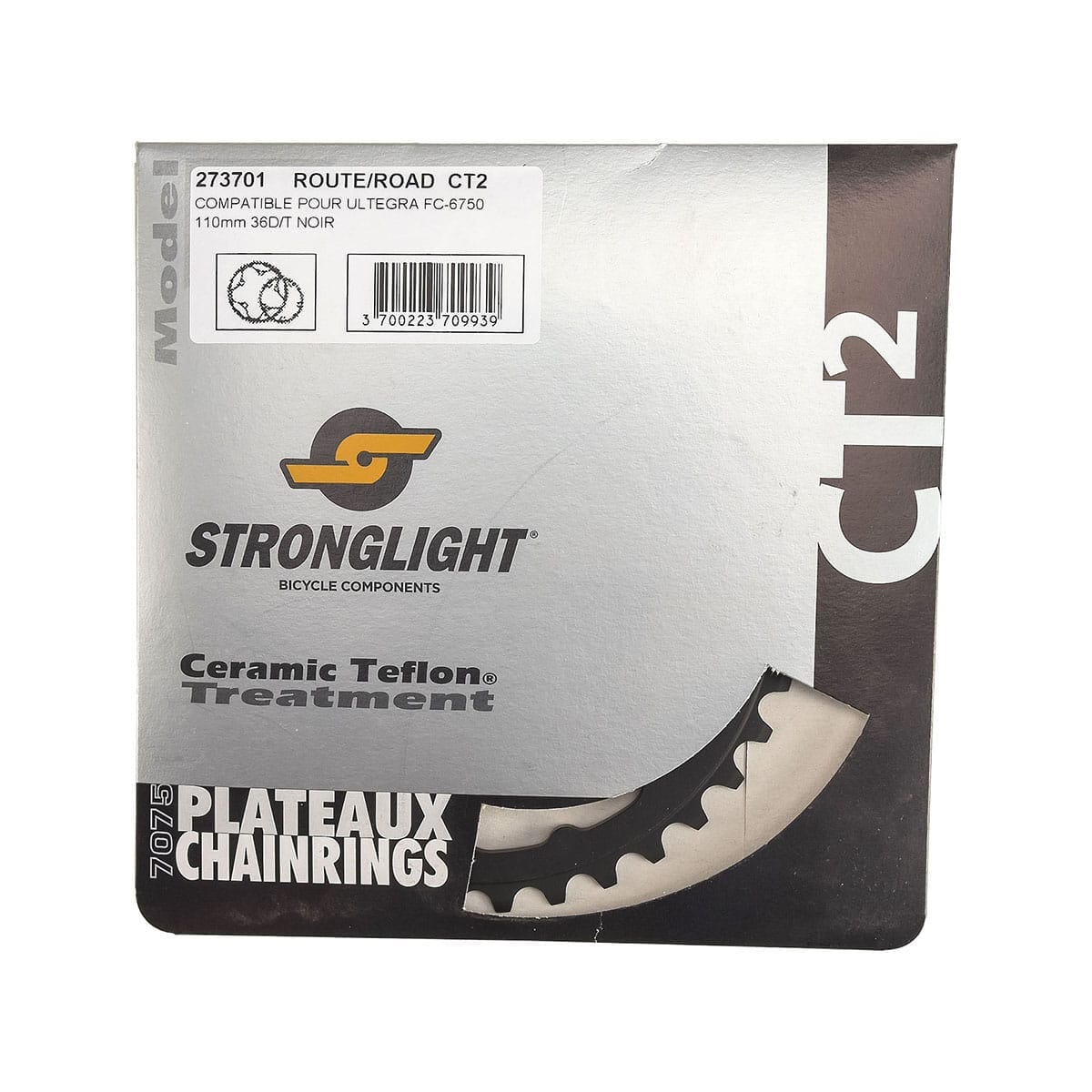 Inner Chainring 10S STRONGLIGHT CT² Shimano 7950 / 6750 110 mm