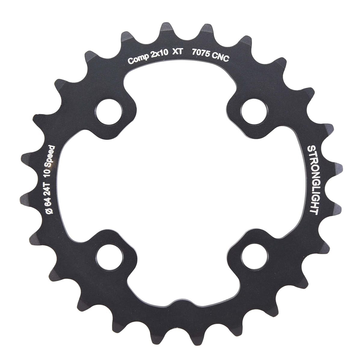 Binnenste tandwiel STRONGLIGHT SHIMANO XT M785 10V 4 gaten 64 mm