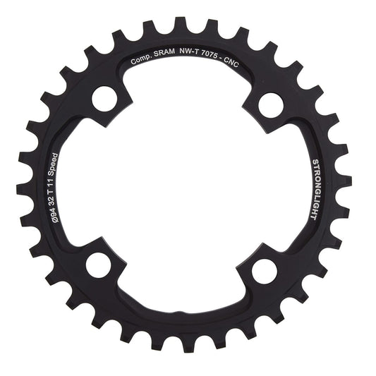 Μονό Πλατό STRONGLIGHT ALU 7075 NARROW WIDE Sram X01 11V 4 Τρύπες 94 mm