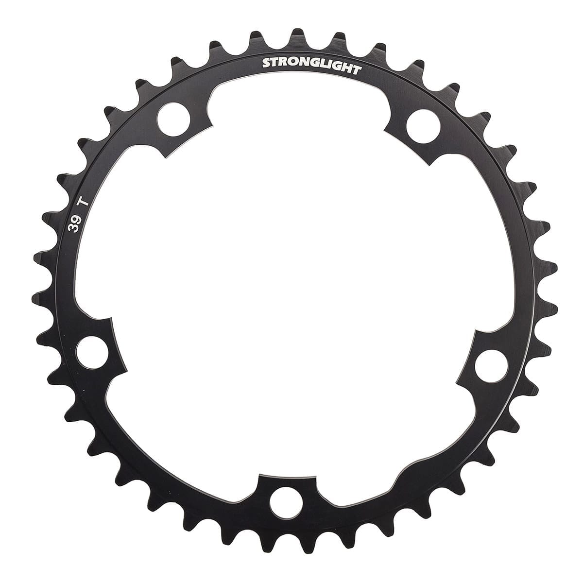 STRONGLIGHT ALU 5083 TYPE S 130mm black inner chainring 9/10sp