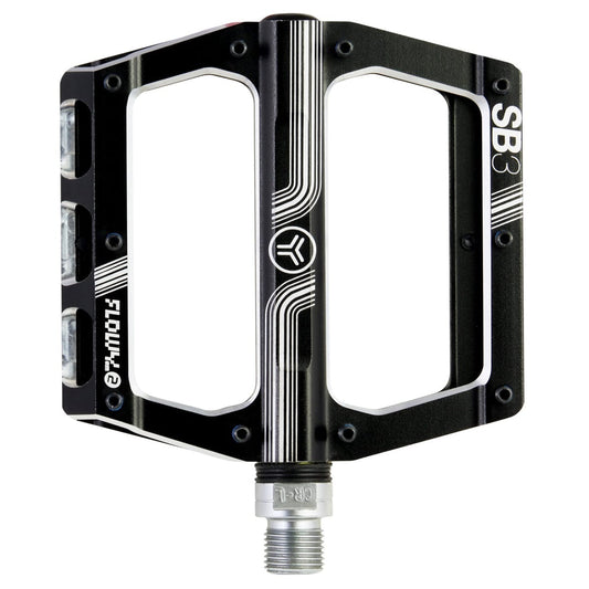 Platte Pedalen SB3 FLOWY AM 2 Zwart