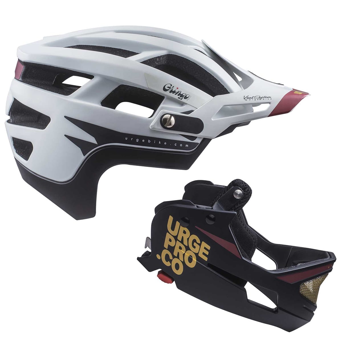 URGE GRINGO DE LA SIERRA MTB Helmet White/Black