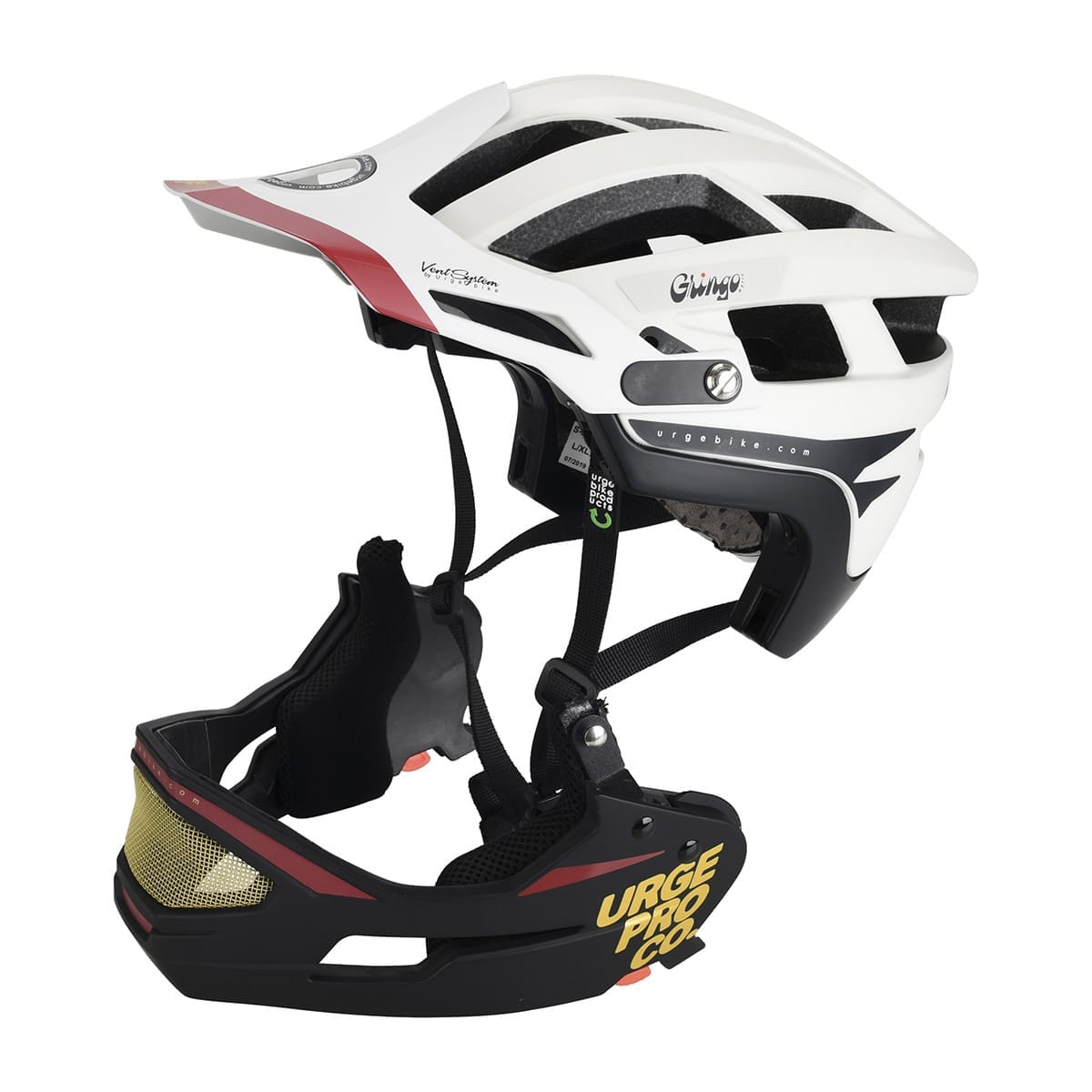 URGE GRINGO DE LA SIERRA MTB Helmet White/Black
