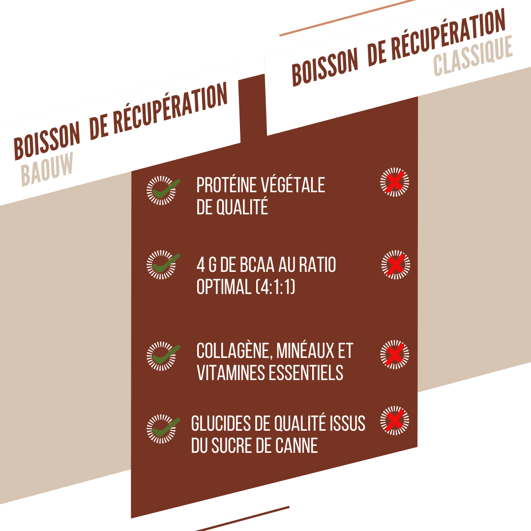 Hersteldrank BAOUW RECOVERY (500g) Chocolade Hazelnoot