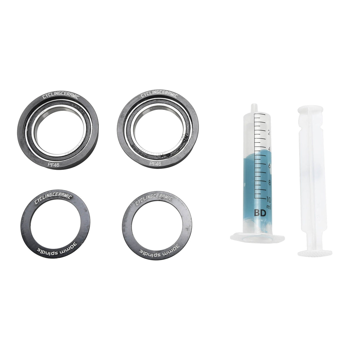 CYCLINGCERAMIC PF30 Bottom Bracket Black