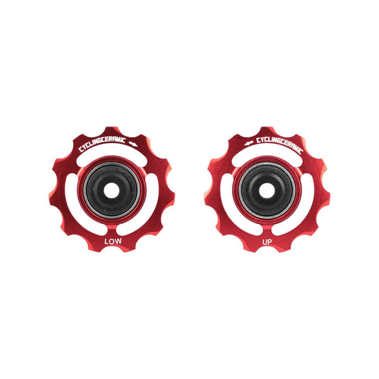 Achterderailleurwieltjes 11V CYCLINGCERAMIC SRAM RIVAL/FORCE/RED Rood
