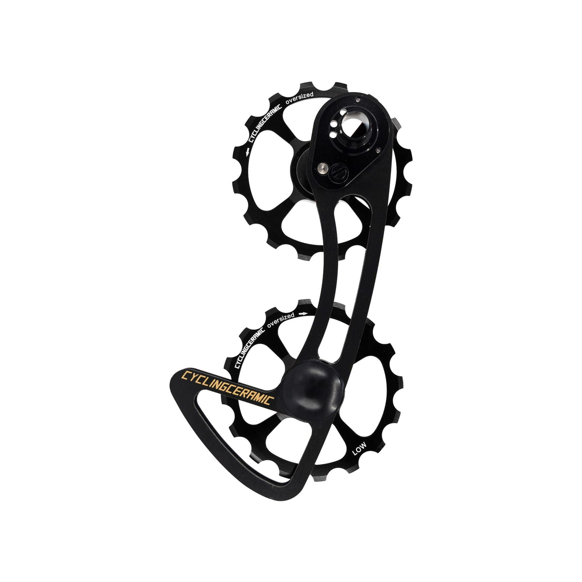 Bakväxelöra 10/11V CYCLINGCERAMIC 16/16 Shimano Svart