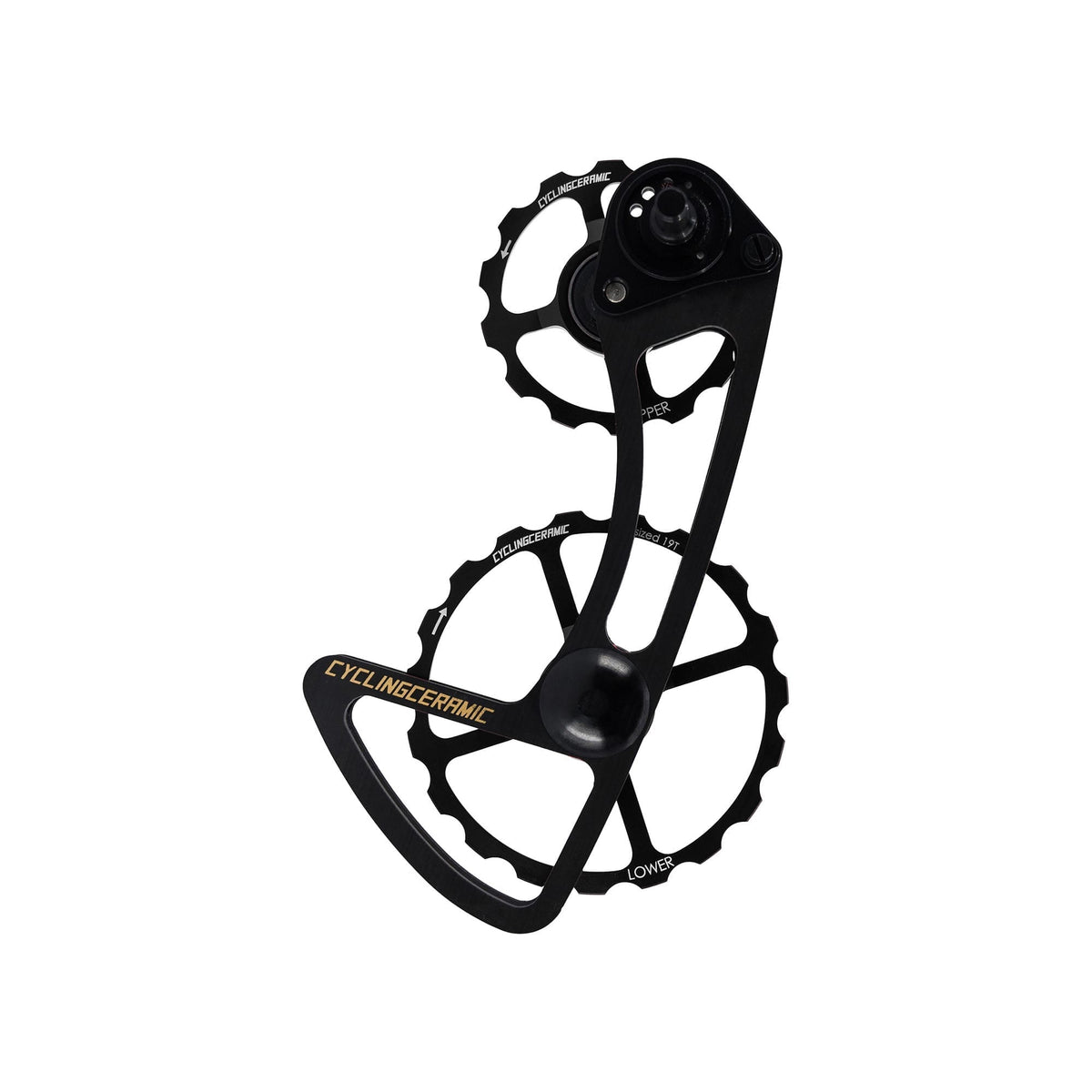 Bagskifterbur 11V CYCLINGCERAMIC 14/19 Sram E-Tap Sort