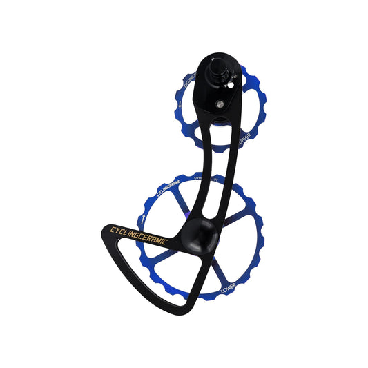 11V CYCLINGCERAMIC 14/19 Shimano R9100 / R8000 Blue Rear Derailleur Cage