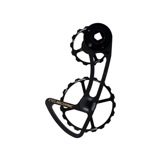 12V CYCLINGCERAMIC 14/19 Sram E-Tap AXS Black Rear Derailleur Cage