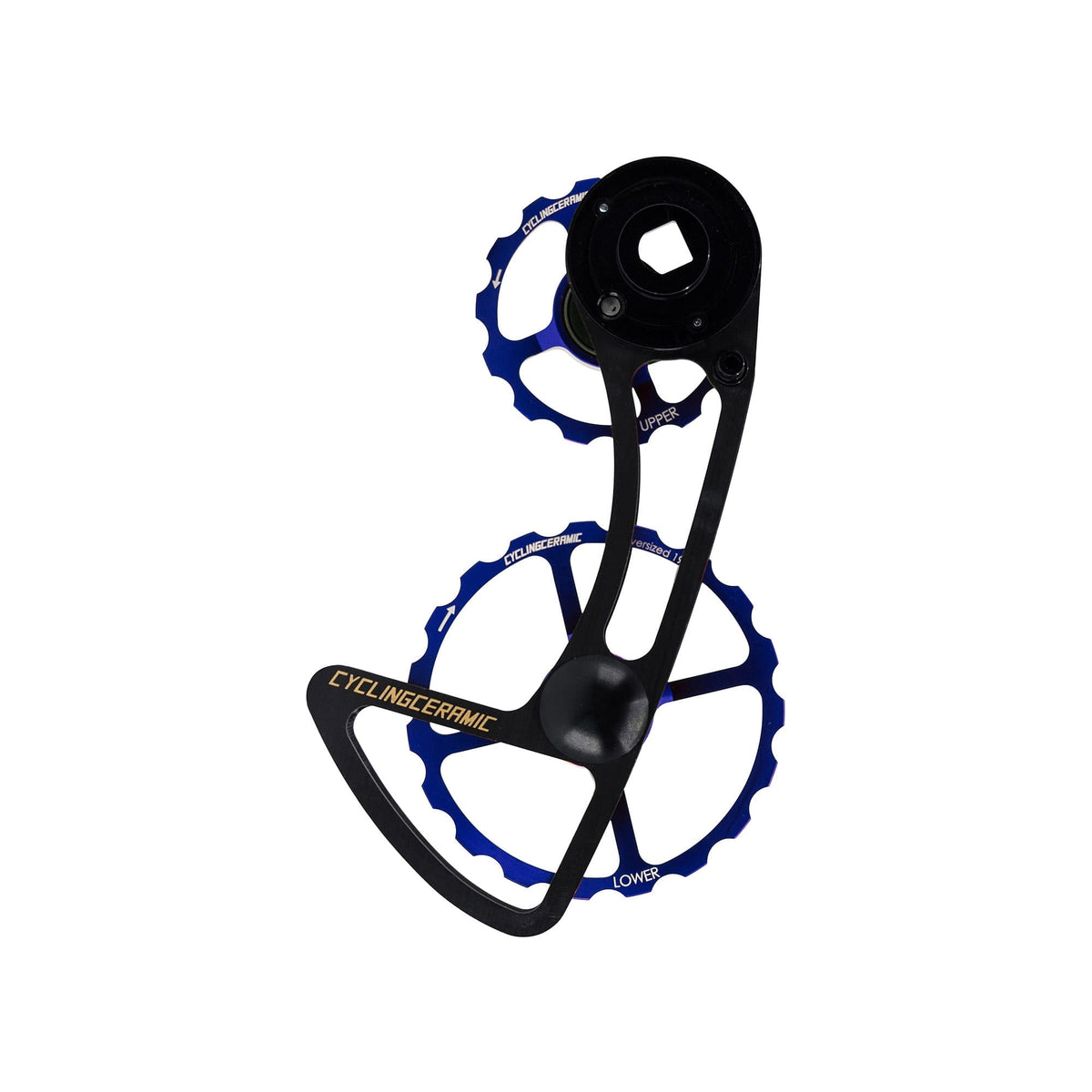 Bakväxelöra 12V CYCLINGCERAMIC 14/19 Sram E-Tap AXS Blå
