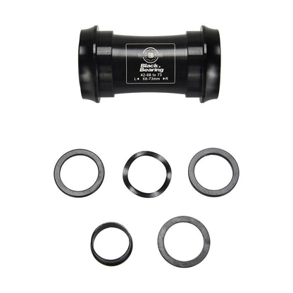 BLACK BEARING BB30 24 mm ja GXP teräsakselinen kampiakselin laakeri