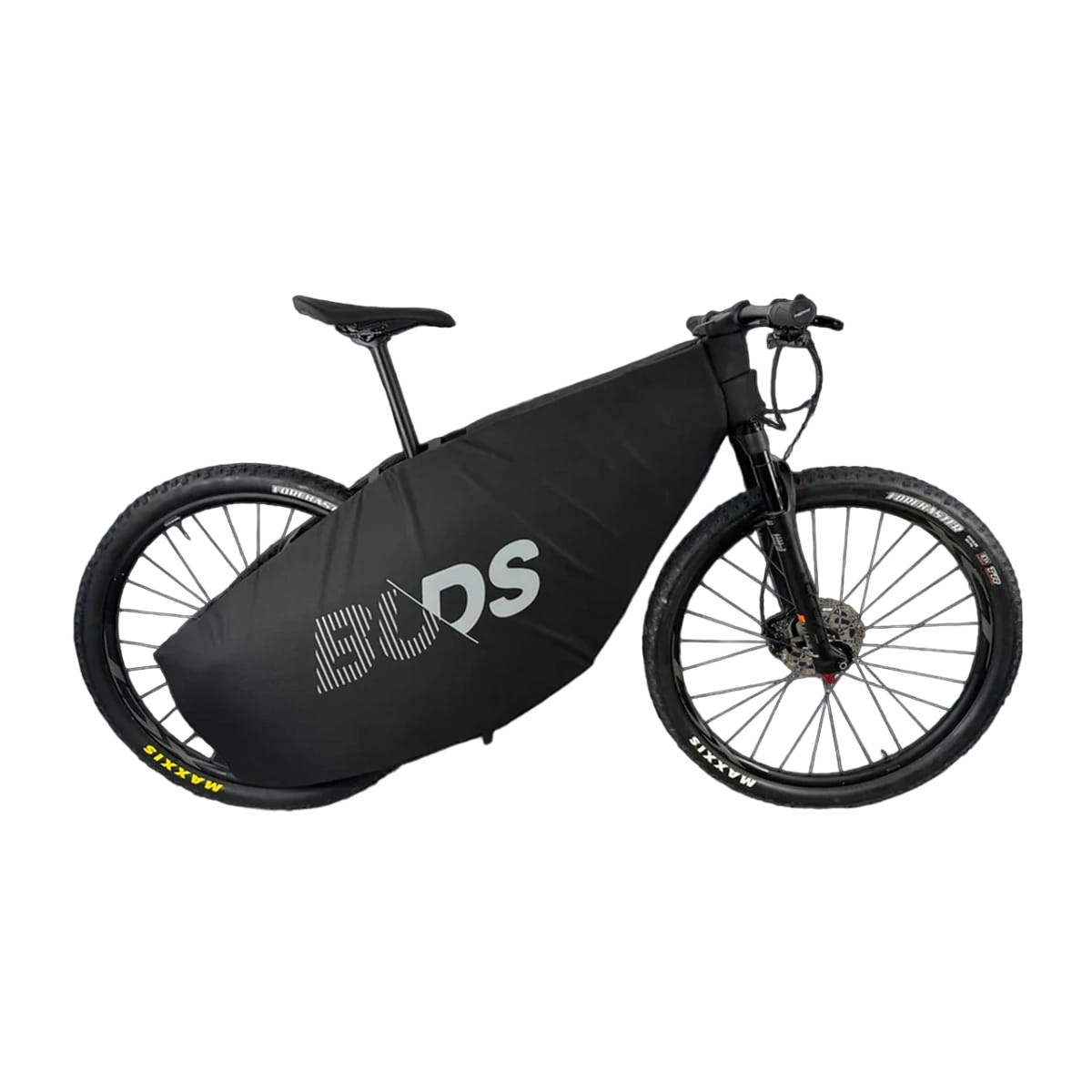 BUDS FRAME PROTECT MAXI Full-Frame Protective Cover for Road/MTB Bike Frame Black